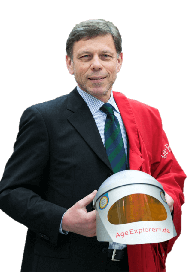 Alterssimulationsanzug AgeExplorer Gundolf Meyer-Hentschel